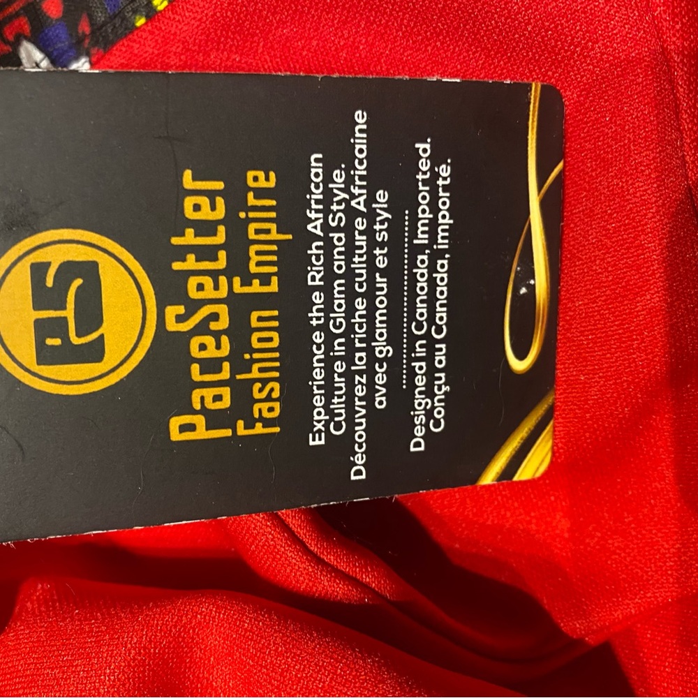 Large PaceSetter fashion empire Red Garment - Picture 6 of 7
